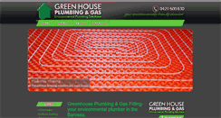 Desktop Screenshot of greenhouseplumbingandgas.com